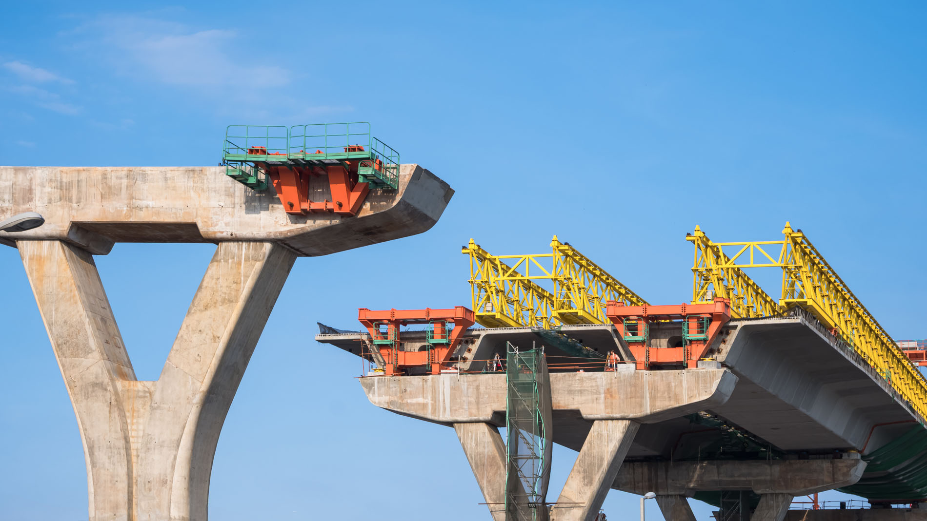 Construcción de infraestructura elevada